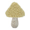 Melrose Set of 2 Wood & Fabric Mushroom Figurines