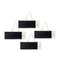 Melrose Black and White Hanging Sentiment Chalkboard Wall Decor, Nautical