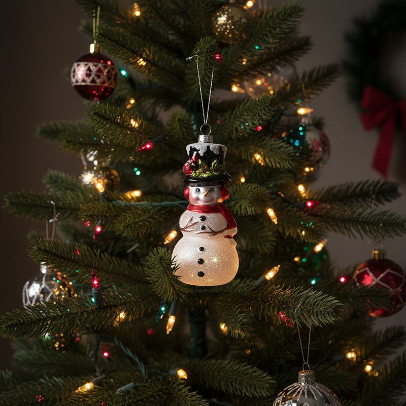 Melrose Classic Snowman Ornament (Set of 6)