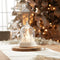 Melrose LED Rotating Santa's Sleigh Globe 8.5"H