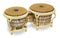 Latin Percussion Galaxy Giovanni Signature Bongos LP793X - Natural w/ Gold Tone