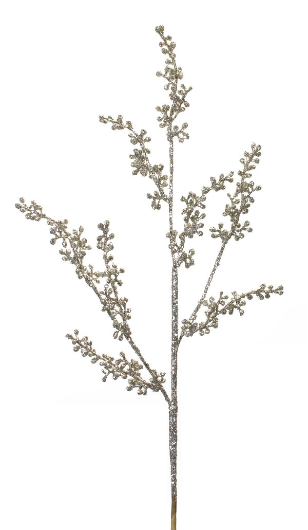 Melrose Glittered Berry Spray (Set of 12)