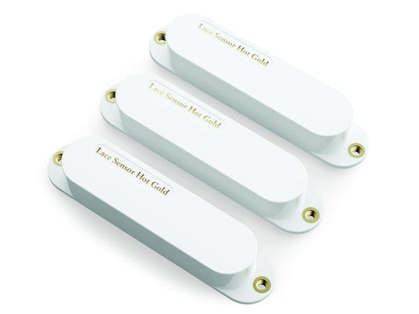 Lace Sensor Hot Gold 3-Pack w/ Hot Bridge (6.0K, 6.0K, 13.2K) – White