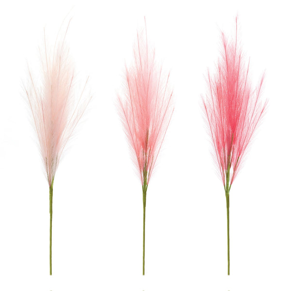 Melrose Assorted Pink Plume Spray (Set of 3)