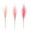 Melrose Assorted Pink Plume Spray (Set of 3)