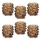 Melrose Textured Glass Candle Holder (Set of 6)