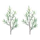 Melrose Olive Leaf Twig Branch (Set of 2)