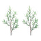 Melrose Olive Leaf Twig Branch (Set of 2)