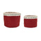 Melrose Fabric Pine Tree Pot Cover (Set of 2)