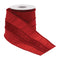 Melrose Red Wired Ribbon (Set of 2)