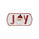 Melrose Metal Holiday Sentiment Plaque (Set of 3)