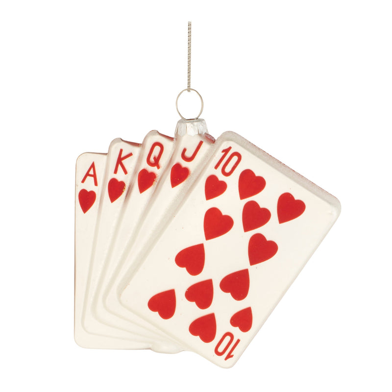 Melrose Playing Card Ornament (Set of 12)