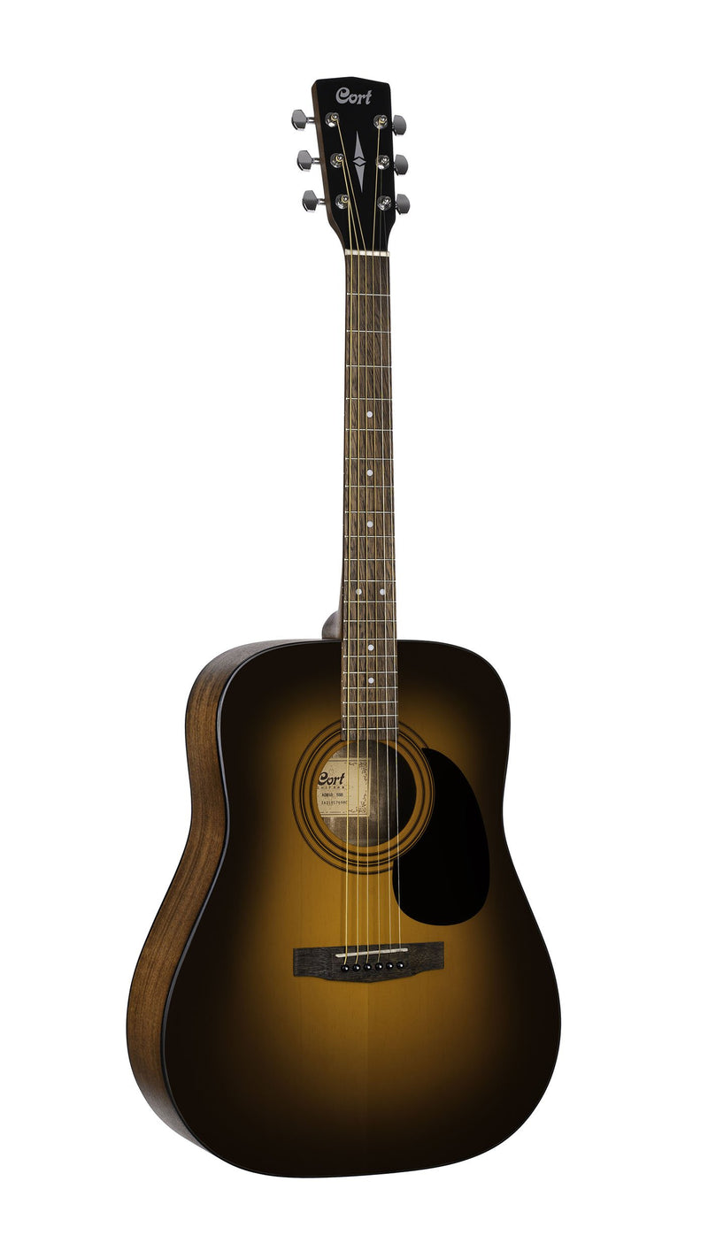 Cort AD810SSB Standard Series Dreadnought Acoustic Guitar - Satin Sunburst