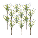 Melrose Blue Berry Foliage Spray (Set of 12)