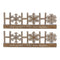 Melrose Ho Ho Ho Tabletop Sentiment Sign (Set of 2)