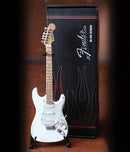 Axe Heaven Fender Stratocaster Olympic Mini Guitar Replica White New Open Box