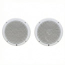 Poly-Planar MA-4056 6" 80 Watt Speakers - White MA4056W
