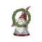 Melrose Holiday Gnome Figurine with Pine Tree and Wreath Accent (Set of 2)
