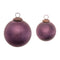 Melrose Frosted Glass Ball Ornament (Set of 12)
