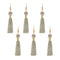 Melrose Jeweled Tassel Ornament (Set of 6)