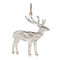 Melrose Etched Metal Deer Ornament (Set of 12)