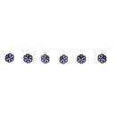 Melrose Snowflake Ekkolight Garland 68"L