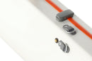 Gewa PURE Polycarbonate 4/4 Violin Case White/Black w/ Subway Handle