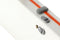 Gewa PURE Polycarbonate 4/4 Violin Case White/Black w/ Subway Handle