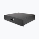 On-Stage RDL2000 2U Locking Rack Drawer - Black