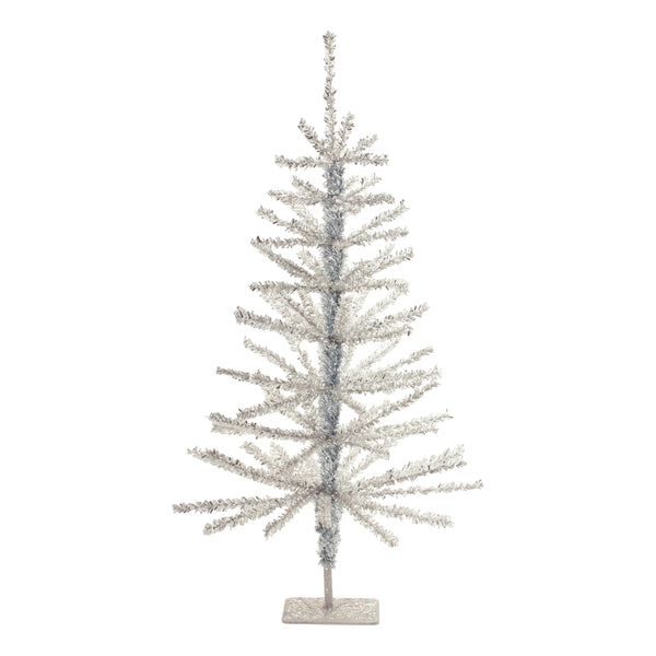 Melrose Tinsel Pine Tree (Set of 2)