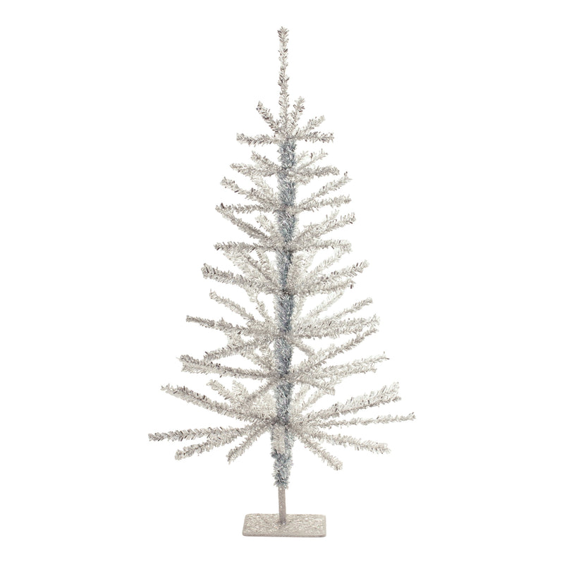 Melrose Tinsel Pine Tree (Set of 2)