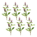 Melrose Buddleia Floral Stem (Set of 6)
