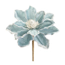 Melrose Beaded Magnolia Flower Stem (Set of 6)