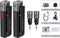 SABINETEK S610-UM1-PR SmartMike+ Wireless Unidirectional Mics - Black - Pair