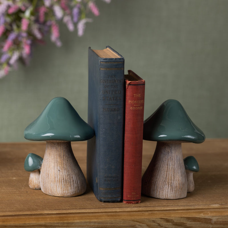 Melrose Garden Mushroom Decor (Set of 2)