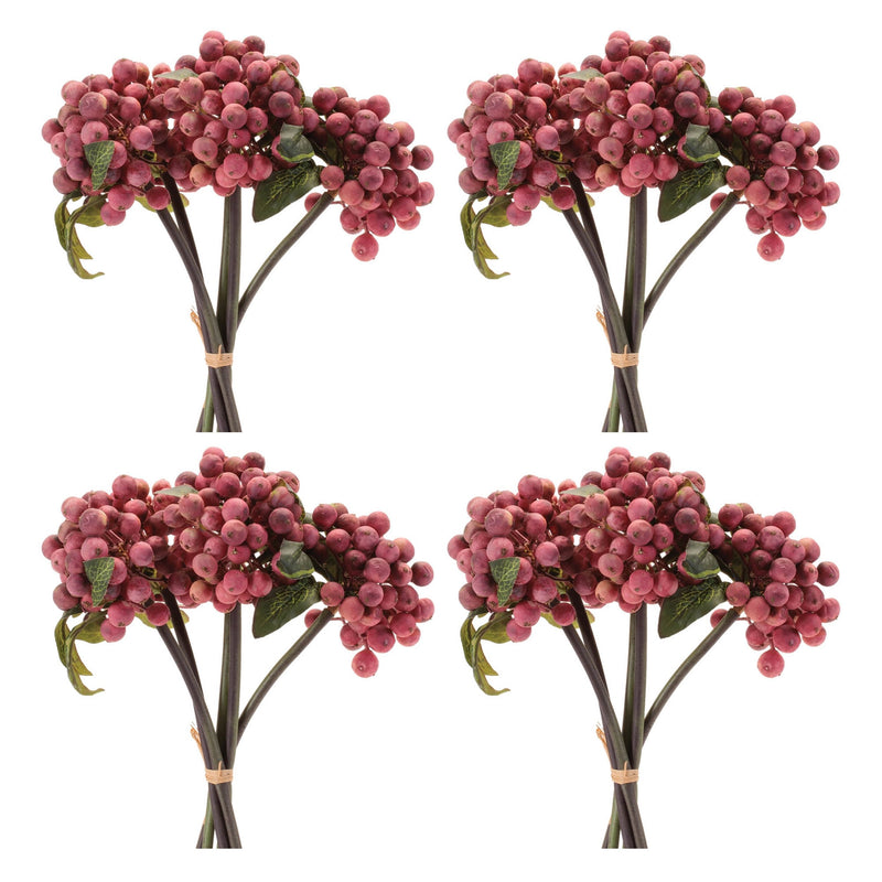 Melrose Berry Stem Bundle (Set of 4)