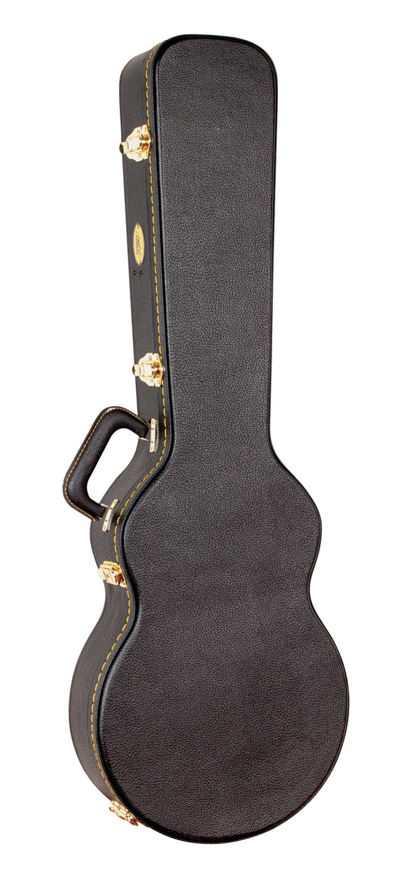 MBT MBTLPGCWBK Wooden Single Cutaway Electric Guitar Case. Black MBTLPGCWBK