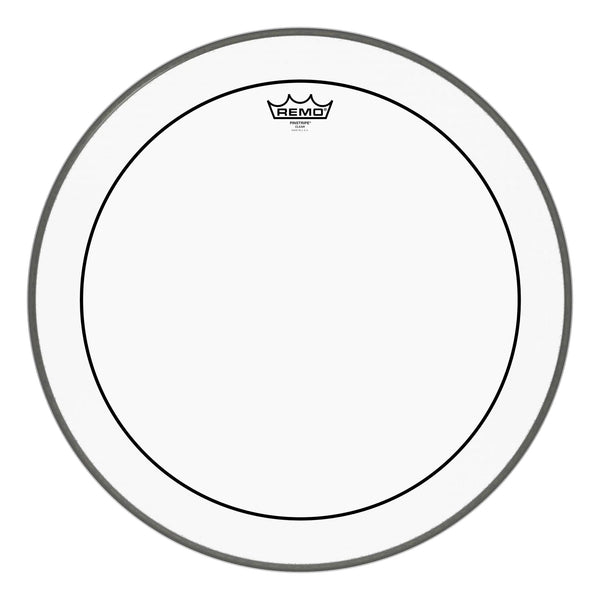 Remo Pinstripe Clear 20" Bass Drumhead, PS-1320-00
