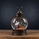 Melrose LED Snow Globe with Santa's Sleigh 11.5"H