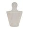Melrose Ribbed Metal Wall Pocket, Metal