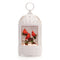 Melrose LED Cardinal Branch Snow Globe 11"H