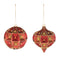 Melrose Beaded Glass Ornament (Set of 6)