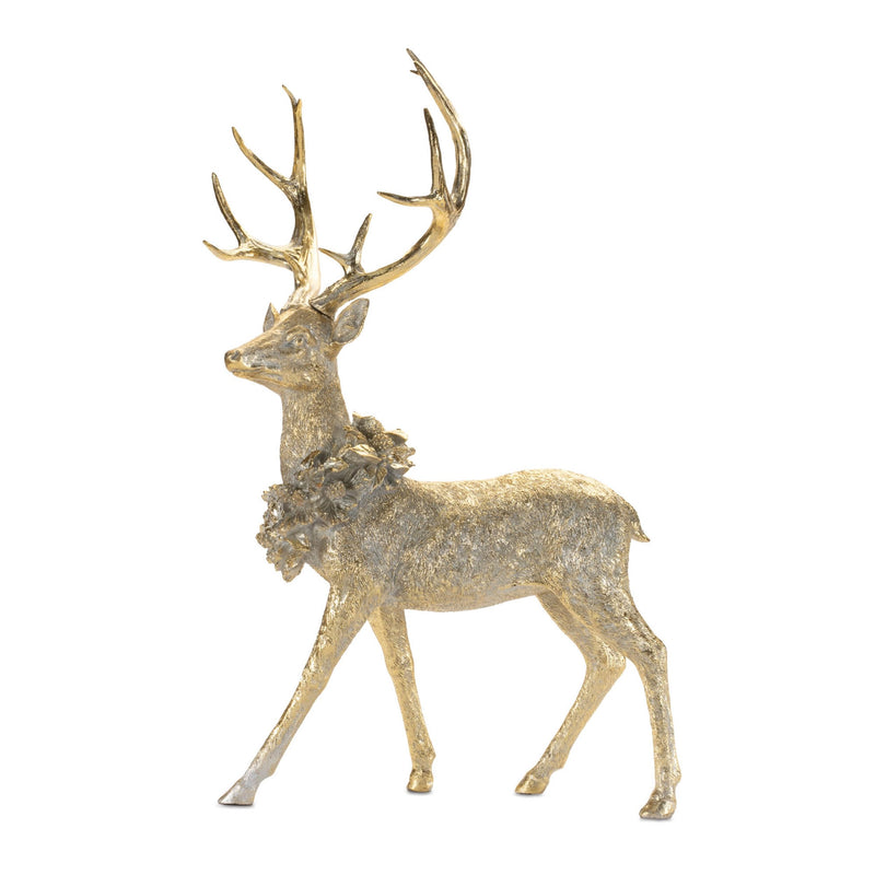 Melrose Holidya Deer Figurine (Set of 2)