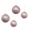 Melrose Iridescent Beaded Glass Ornament (Set of 4)