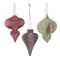 Melrose Wood Finial Ornament (Set of 12)