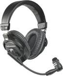 Audio-Technica BPHS1 Broadcast Stereo Headset w/ Microphone - Black