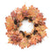 Melrose Fall Maple Leaf and Pinecone Wreath 26"D