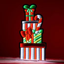 Melrose Package Stack and Candy Cane Ekkolight 47"H