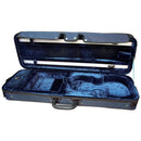 GEWA PURE CVK02 3/4 Violin Case - Ultra-Rigid Foam Shell - Dark Blue/Blue