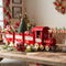 Melrose Metal Toy Train on Track Display 37"L